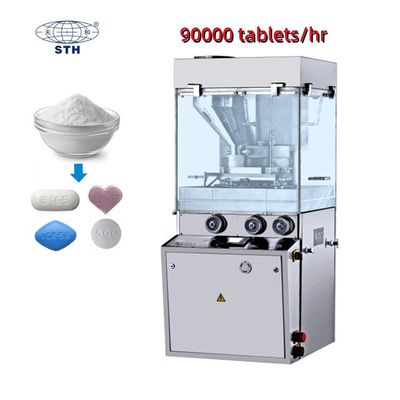 China Nahrungsmittel-Vitamin-Pulver-fertigte Drehtablet-Presse-Maschine besonders an fournisseur