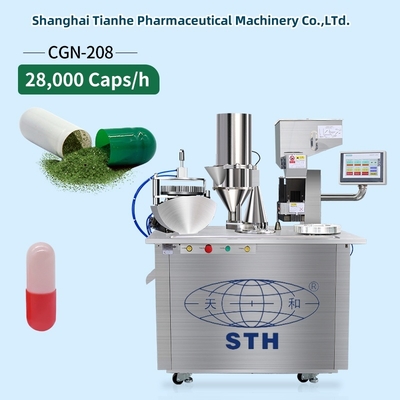 China Semi-Automatic Capsule Filling Machine 28000 PCS/H for Hard Gelatin Capsules fournisseur