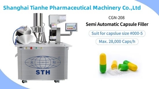 China Halbautomatische Kapsel-Füllmaschine 28000 STK/H 380V/220V fournisseur
