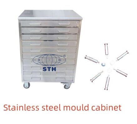 China Stainless Steel Mould/Punches & Dies Storage Cabinet 10 Layer For Tablet Press Machine fournisseur