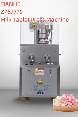 China TIANHE Touch Screen Control GMP Design Stainless Steel Lab Tablet Press Machine for Pharmaceutical and Chemical Industries fournisseur