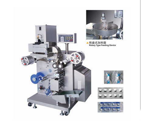 China Automatische Tablet-/Kapsel-weiche Aluminiumstreifen-Verpackungsmaschine fournisseur