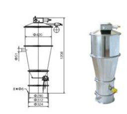 China pneumatischer Förderer 3000kg/H 0.6Mpa 1440L/Min SS Vakuum fournisseur