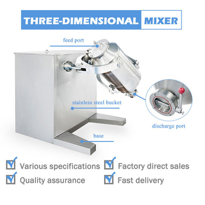 TIANHE 3-dimensionale Mischmaschine für die pharmazeutische Verarbeitung von Pulver / Granulat fournisseur