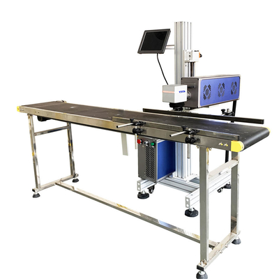 TIANHE 30W CO2 Fly Laser Markierungsmaschine, Laser-Codierungsmaschine für Flaschenkrug Tank fournisseur
