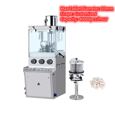 TIANHE ZP17E ovale angepasste Form automatische Tablettenpresse Maschine 40800pcs/h fournisseur