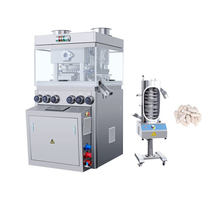 TIANHE Automatische Kraftzufuhr 37 Stationen Hochgeschwindigkeits-Tablet Press Touchscreen FDA fournisseur