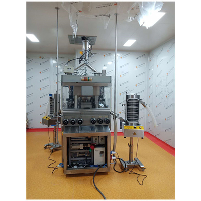 TIANHE Automatische Kraftzufuhr 37 Stationen Hochgeschwindigkeits-Tablet Press Touchscreen FDA fournisseur