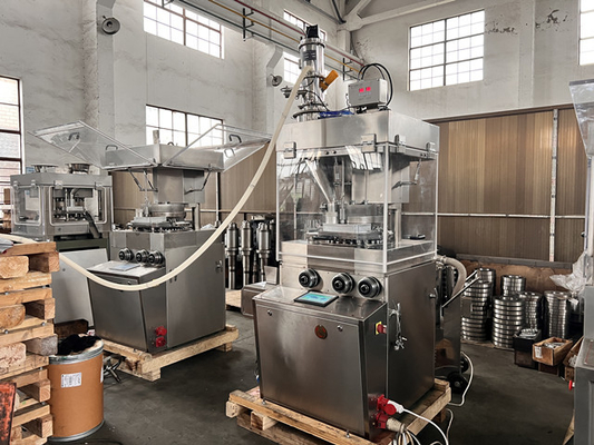 TIANHE Effervescent Tablet Force Feeder Tablet Komprimierungsmaschine Berührungsschirm Einzelseite fournisseur