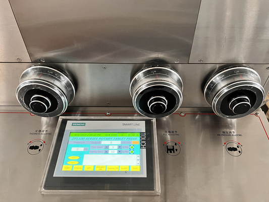 TIANHE Effervescent Tablet Force Feeder Tablet Komprimierungsmaschine Berührungsschirm Einzelseite fournisseur