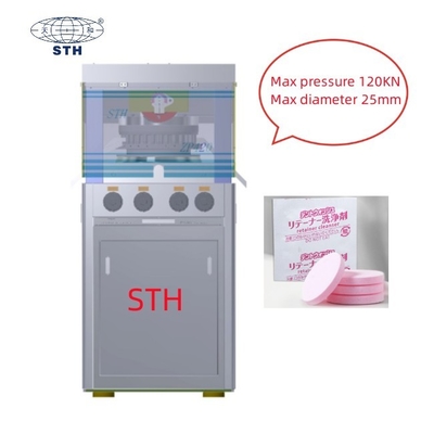 TIANHE 120KN TCCA Desinfektionstablette Automatische Tablettenkompressionsmaschine für Chemikalien fournisseur