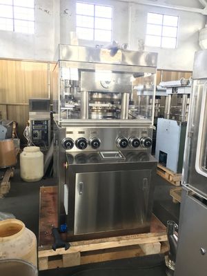 Hochgeschwindigkeits-Rundläufer-Tablettenpresse mit 57 Stationen, 410400 Stück/h Kapazität und automatischem Schmiersystem fournisseur