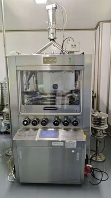 GZP55 Hochgeschwindigkeits-Rundläufer-Tablettenpresse mit 100 kN Hauptpressdruck, 20 kN Vorpressdruck und 396.000 Stück/h Produktionskapazität fournisseur