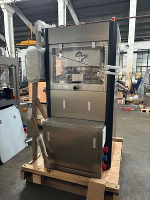 25mm Tablet Automatic Rotary Tablet Press Machine with 100kN Pressure and 40r/min Turret Speed fournisseur