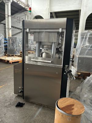 41 Stationen Hochgeschwindigkeits-Tablettenpresse mit 100 kN Hauptdruck und 40 kN Vordruck für die pharmazeutische Produktion fournisseur
