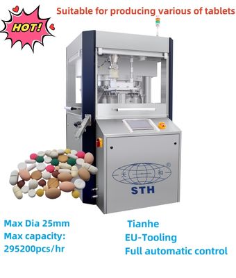 TIANHE Pharmacy Medicine EU tooling High Speed Tablet Press Full automatic control fournisseur