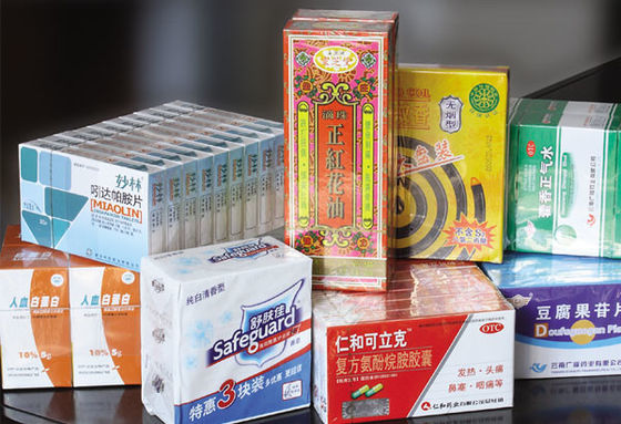 TIANHE Parfümbox Zellophanverpackung Pharmazeutische Verpackungsmaschine Medikamentenbox fournisseur