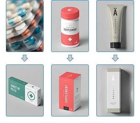 TIANHE Flasche Teebeutel Automatische Kartonmaschine Blister-Packung Herstellung fournisseur