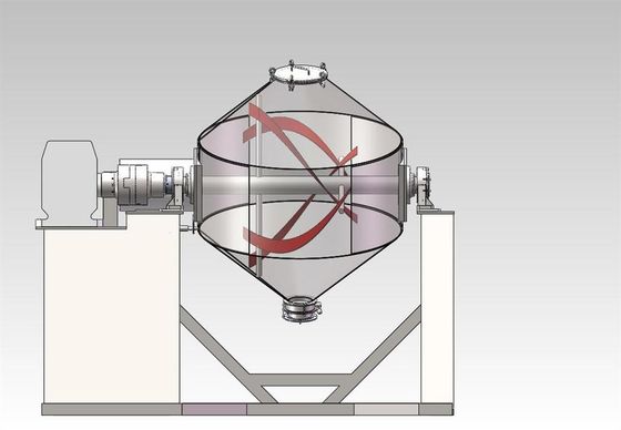 TIANHE Industrie-Lebensmittel-Chemie-Doppel-Kegel-Blender-Maschine für Trockenpulvermischen fournisseur