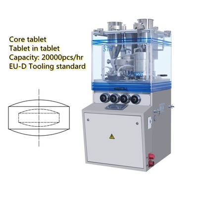 TIANHE Tablette in Tablette Automatische Tablettkompressionsmaschine Kerntablette fournisseur